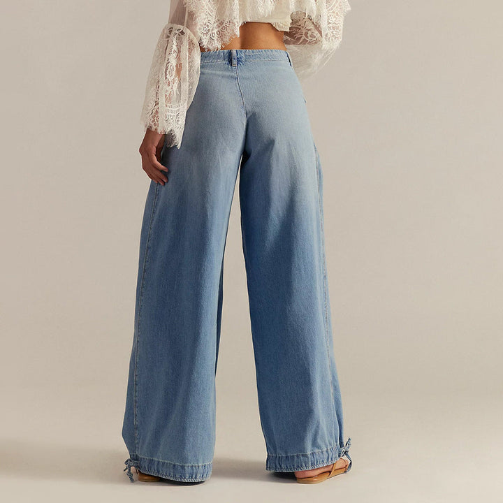Zilda - Elegant Flowy-Fit Jeans