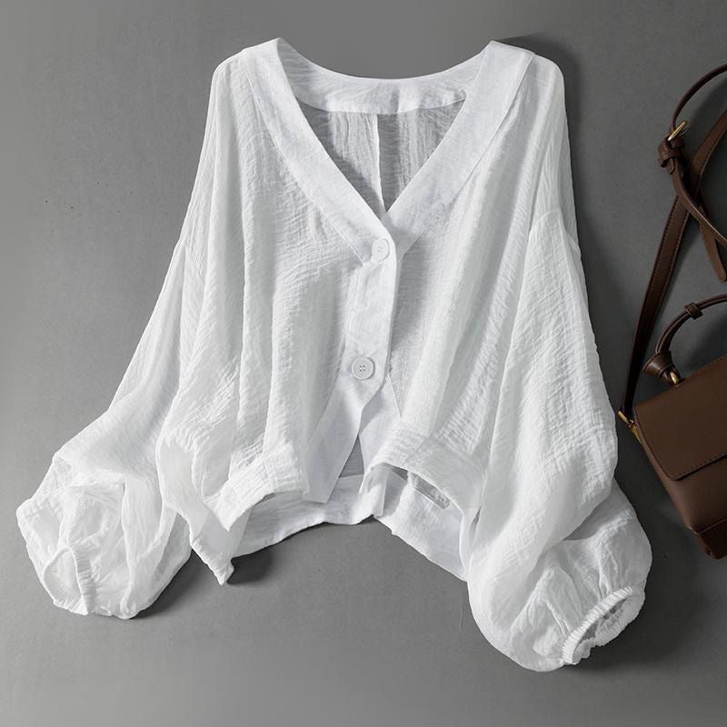 Shuhui - Primium Linen Blouse