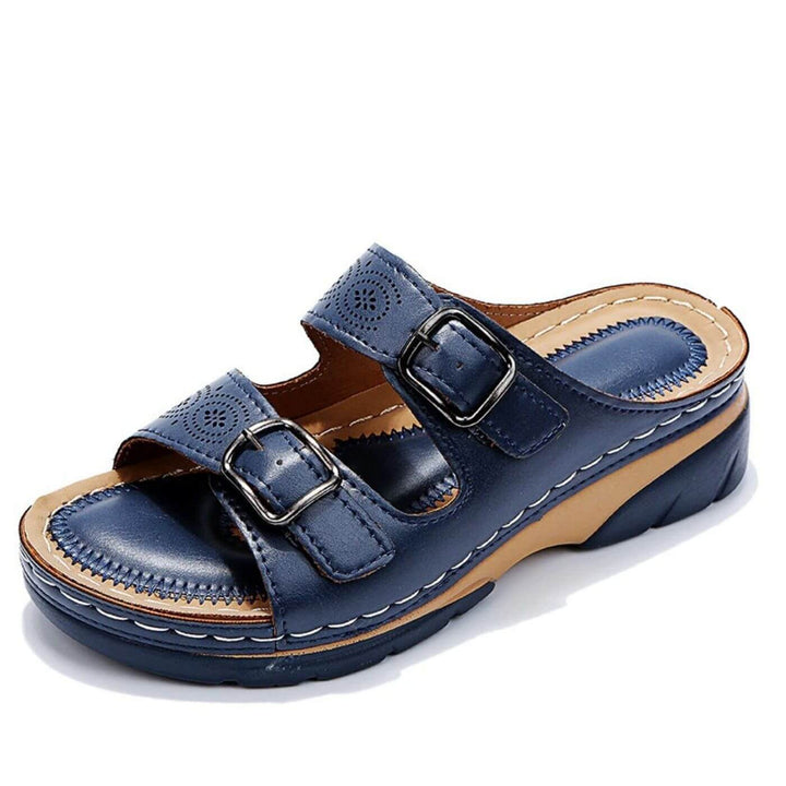 Yadira - Double Buckle Orthopedic Sandals