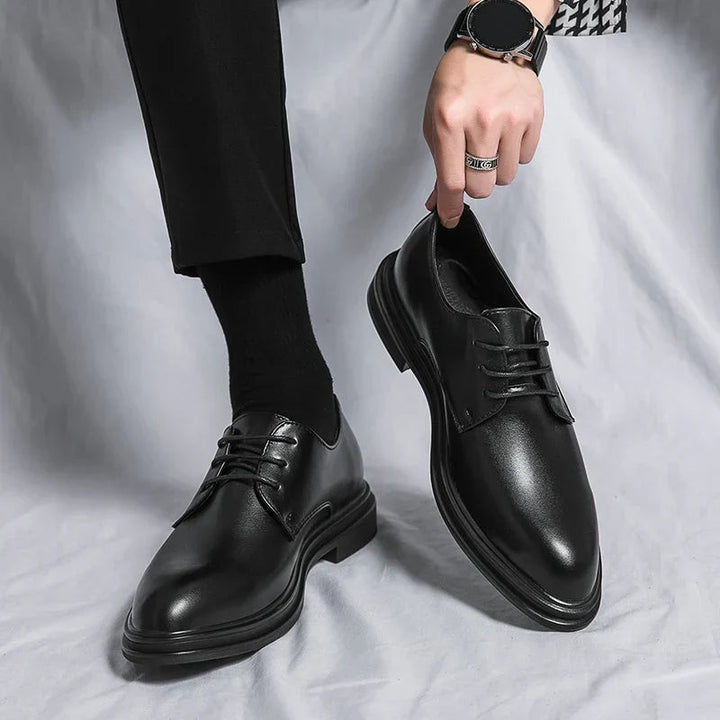 Kian - Leather Lace-Up Shoes
