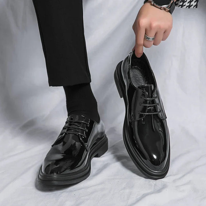 Kian - Leather Lace-Up Shoes