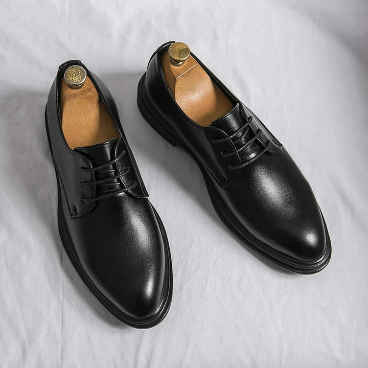 Kian - Leather Lace-Up Shoes