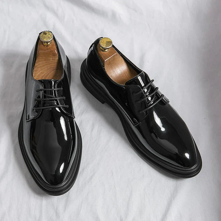 Kian - Leather Lace-Up Shoes