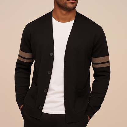 Seamus - Casual Button-Down Cardigan