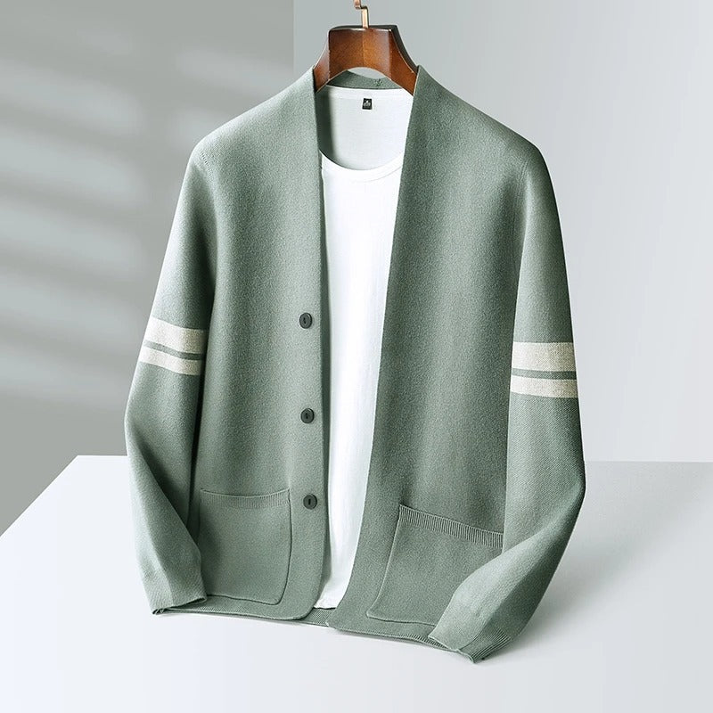 Seamus - Casual Button-Down Cardigan