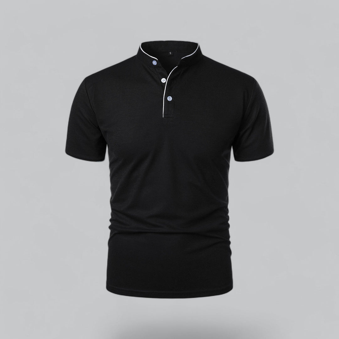 Onyait - Collar Less Polo Shirt