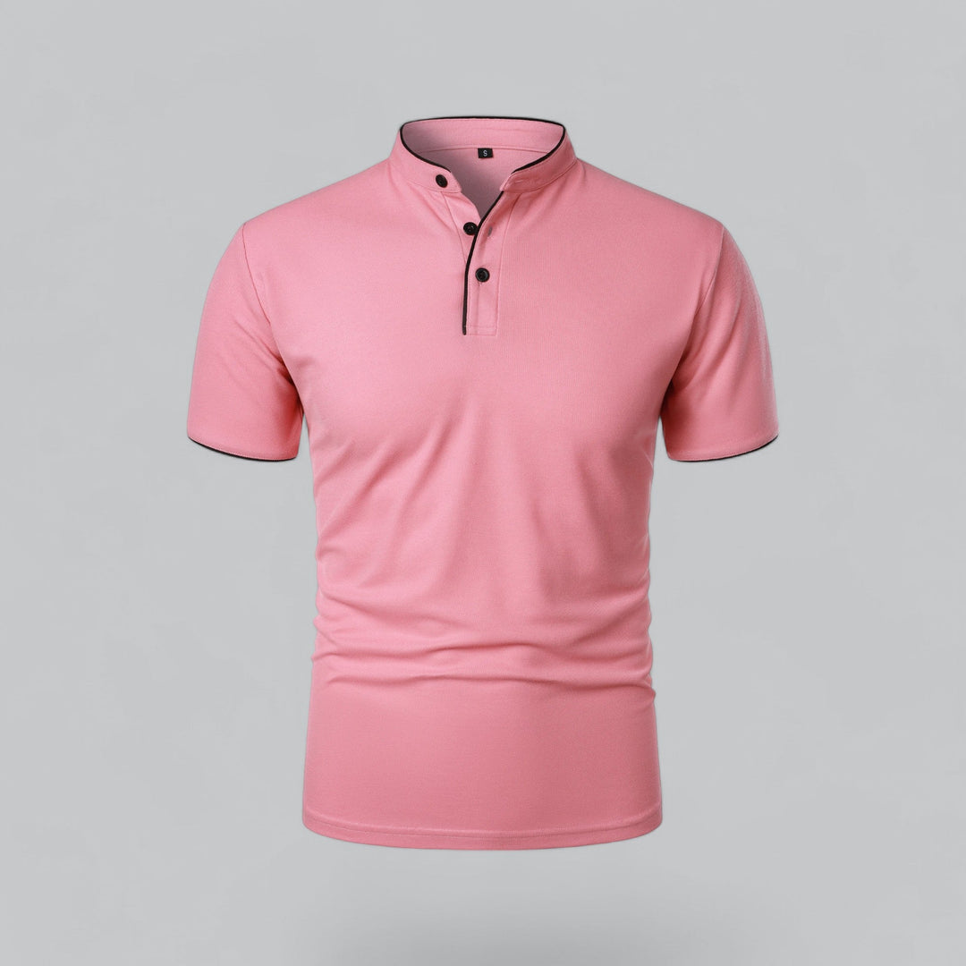 Onyait - Collar Less Polo Shirt