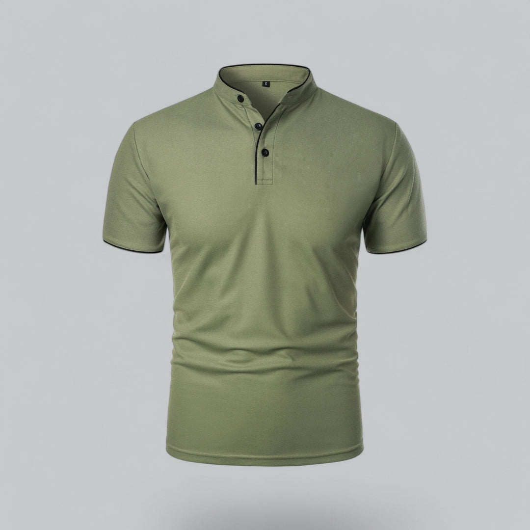 Onyait - Collar Less Polo Shirt
