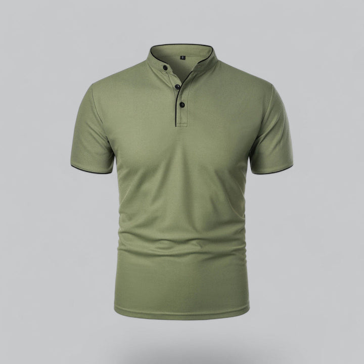 Onyait - Collar Less Polo Shirt