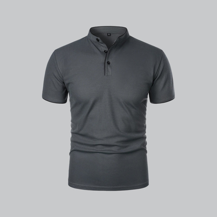 Onyait - Collar Less Polo Shirt