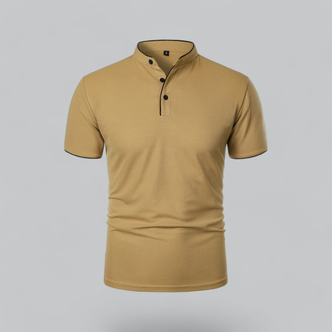 Onyait - Collar Less Polo Shirt