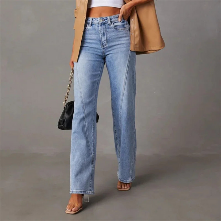 Vanda - High Waist Wide Leg Pants