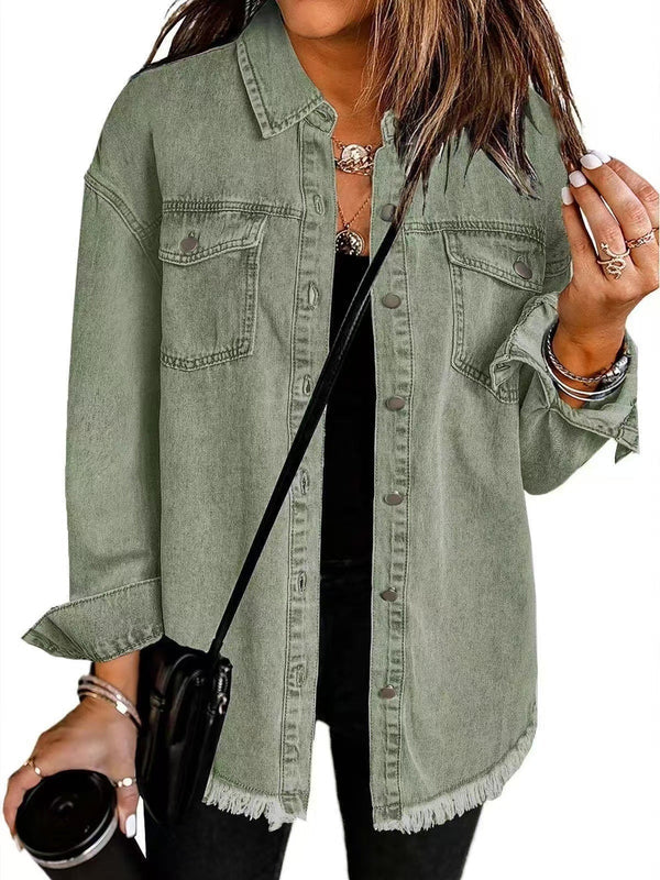 Kahlia - Long Sleeve Denim Jacket
