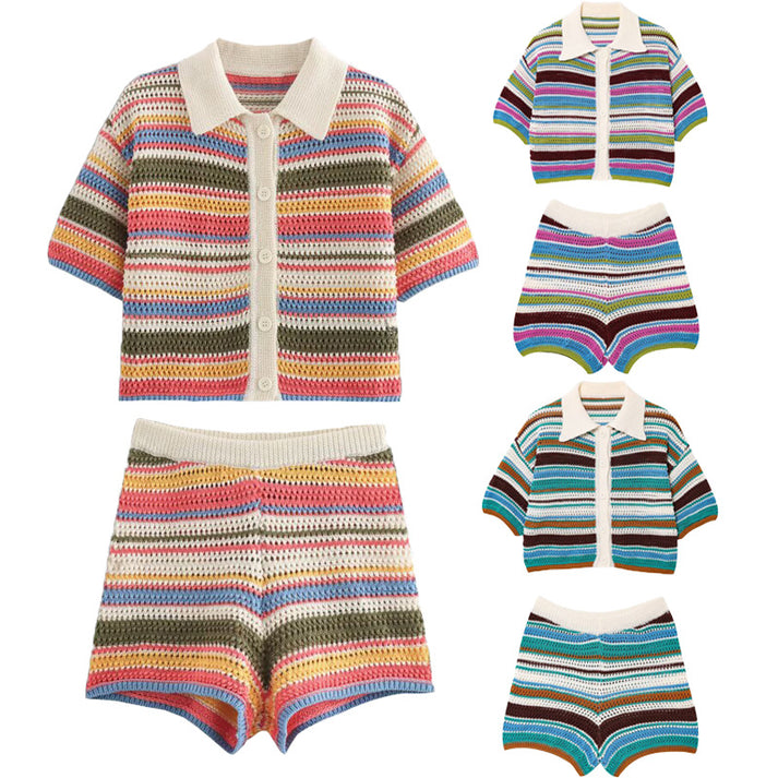 Efstratia - Crochet Two Piece Set