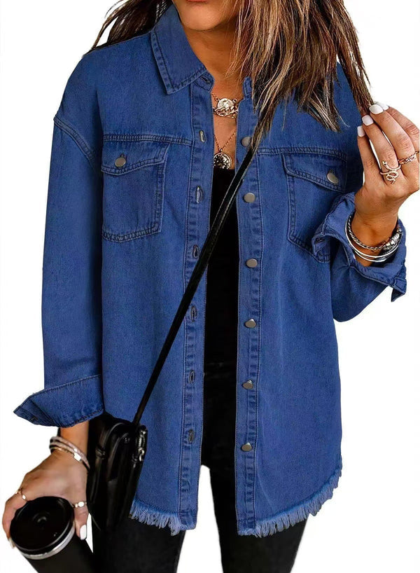 Kahlia - Long Sleeve Denim Jacket