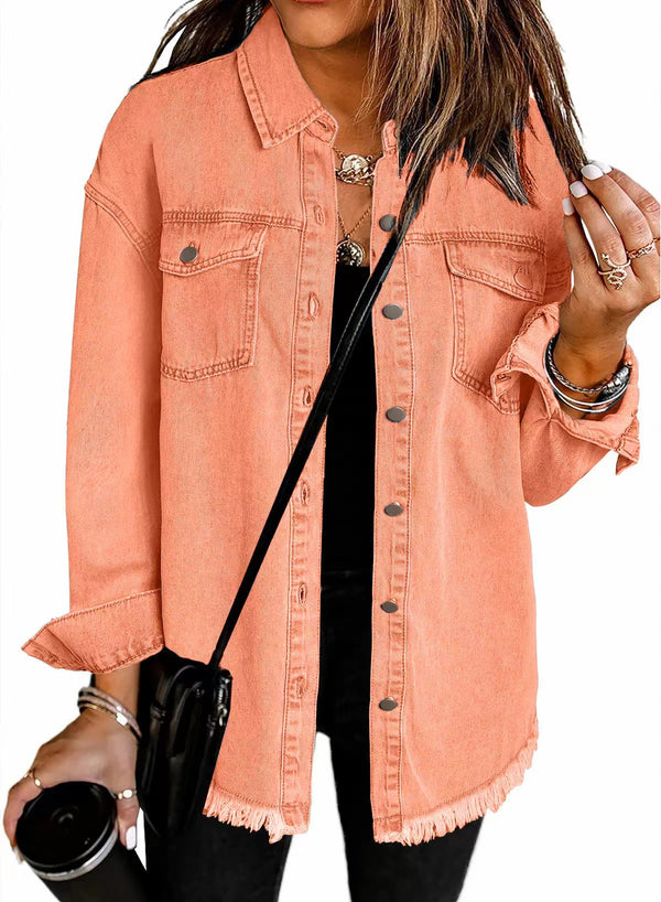 Kahlia - Long Sleeve Denim Jacket