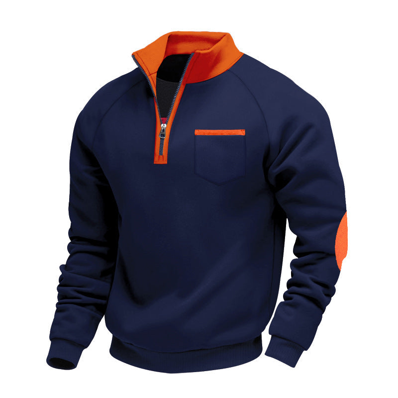 Trond - Fleece Quarter-Zip Sweatshirt
