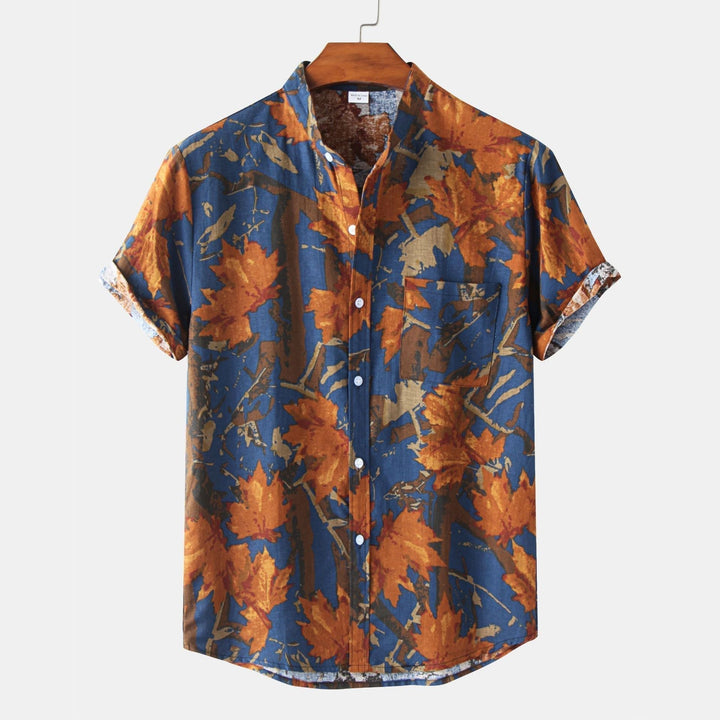 Lachlan - Stylish T-Shirt With Buttons