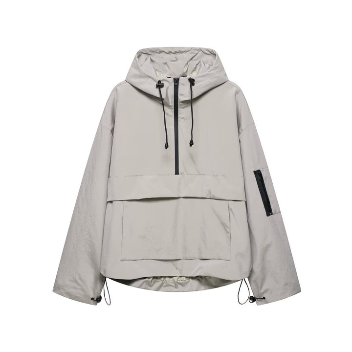 Nareeda - Hooded Windbreaker Jacket