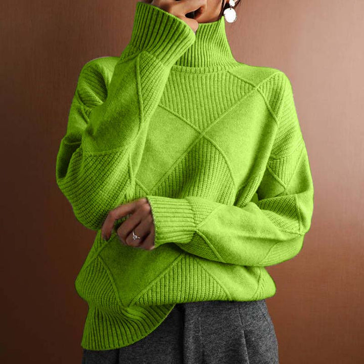 Jorinde - High Neck Knitted Sweater