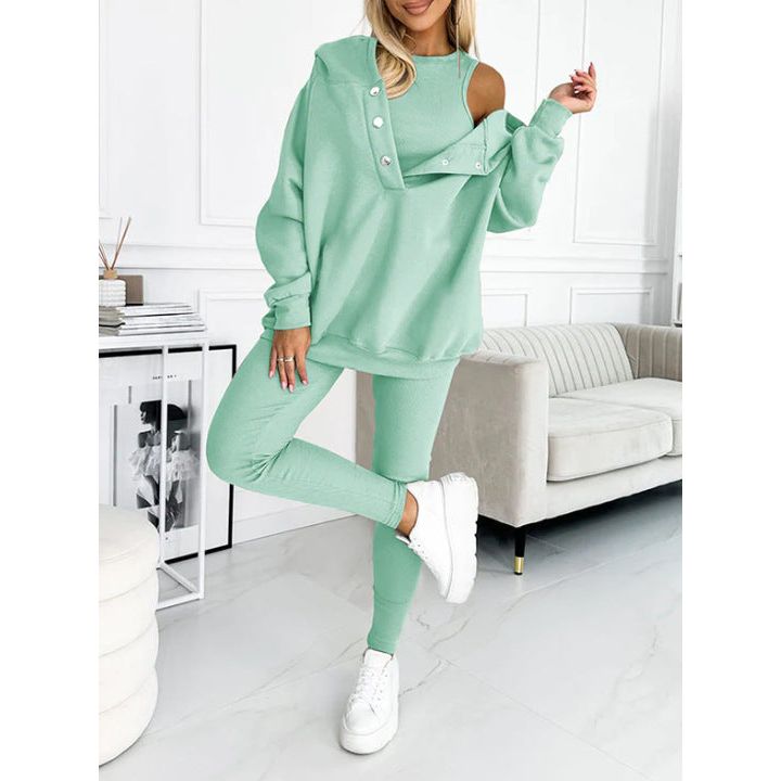Ulyssa - 3-Piece Hoodie Set