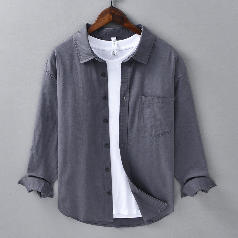 Johnson - Button-Up Linen Shirt