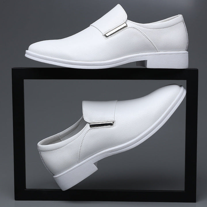 Hader - Leather Loafers With Pointed Toe