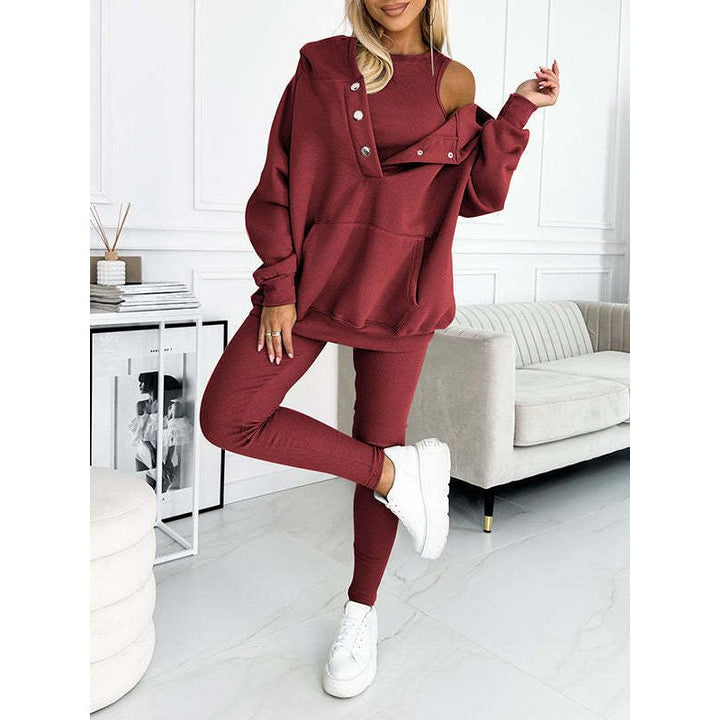 Ulyssa - 3-Piece Hoodie Set