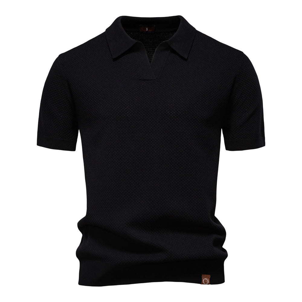 Ulrich - Elegant Short Sleeve Polo Shirt
