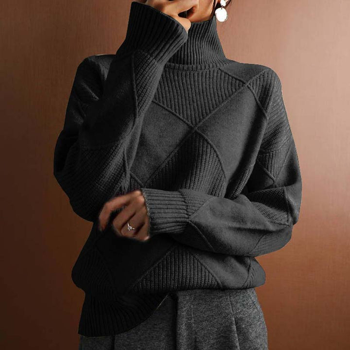 Jorinde - High Neck Knitted Sweater