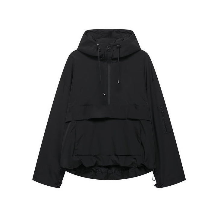 Nareeda - Hooded Windbreaker Jacket