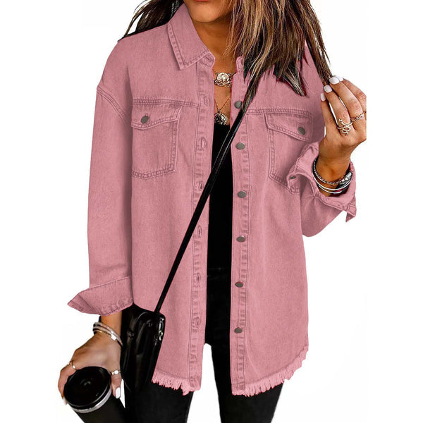 Kahlia - Long Sleeve Denim Jacket