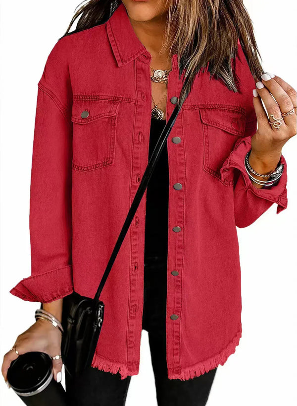Kahlia - Long Sleeve Denim Jacket