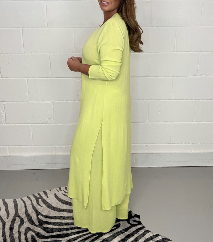 Alejandra - Casual V-Neck Two Piece Set