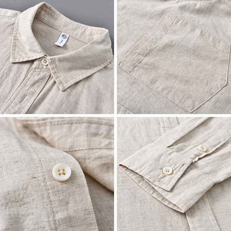 Johnson - Button-Up Linen Shirt
