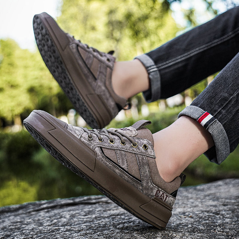 Deller - Casual Leather Sneakers