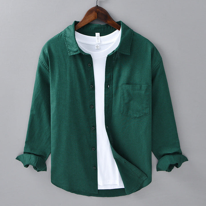 Johnson - Button-Up Linen Shirt