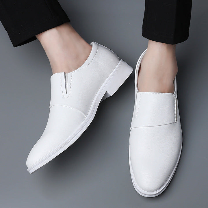 Hader - Leather Loafers With Pointed Toe