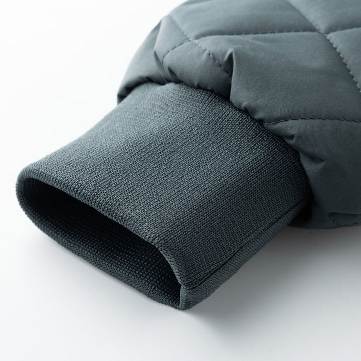Hristo - Diamond Pattern Fleece Lined Jacket