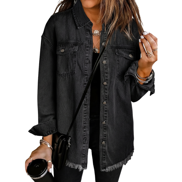 Kahlia - Long Sleeve Denim Jacket