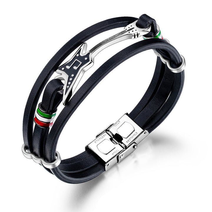 Nebil - High-quality Leather Handmade Unique Bracelet