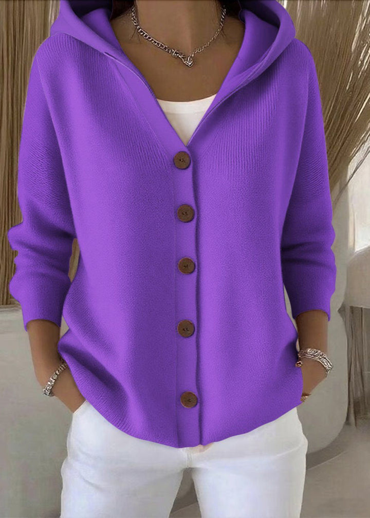 Kaley - Elegant Long Sleeve Cardigan