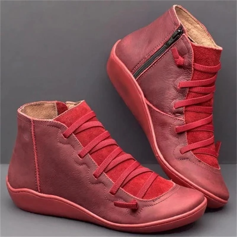 Axiomguard - Orthopedic Lace Up Ankle Boots