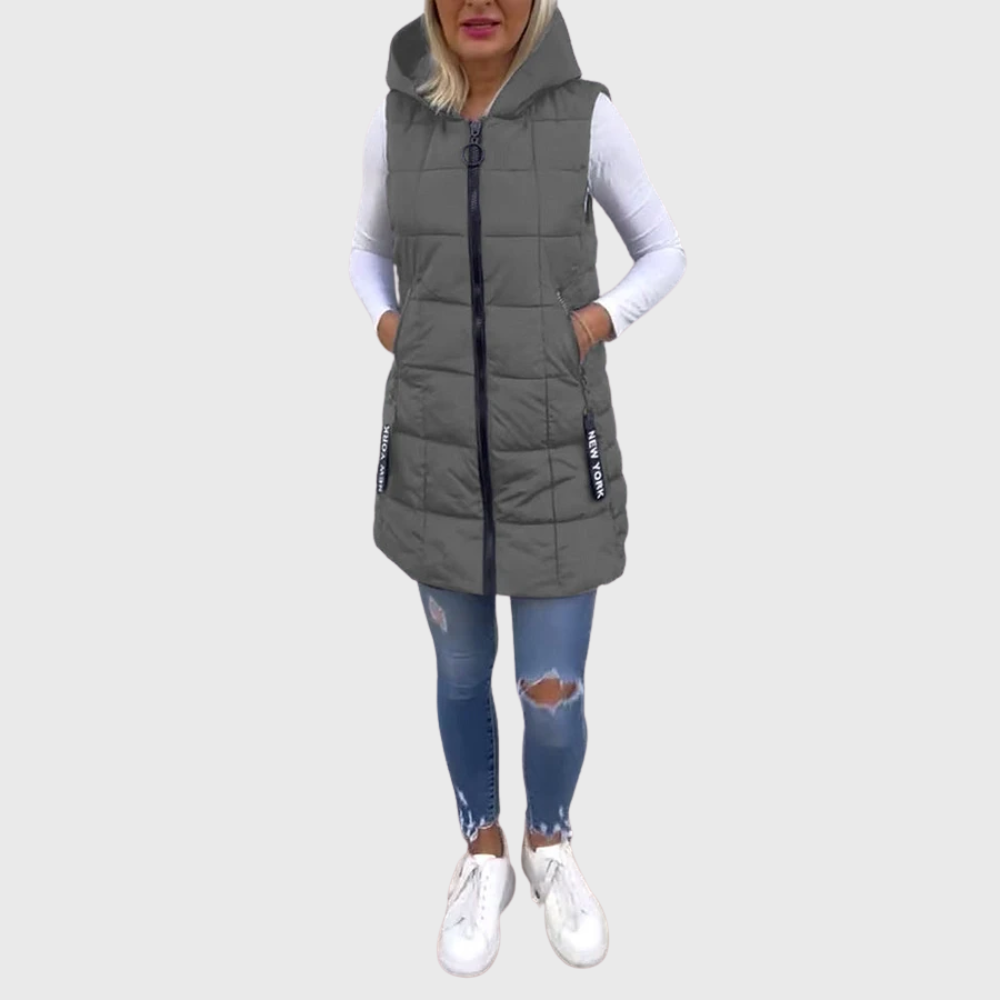 Avelita - Sleeveless Padded Coat