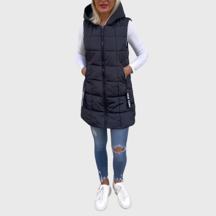Avelita - Sleeveless Padded Coat