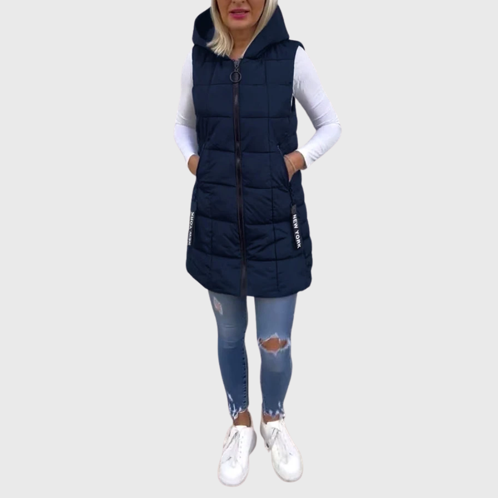 Avelita - Sleeveless Padded Coat