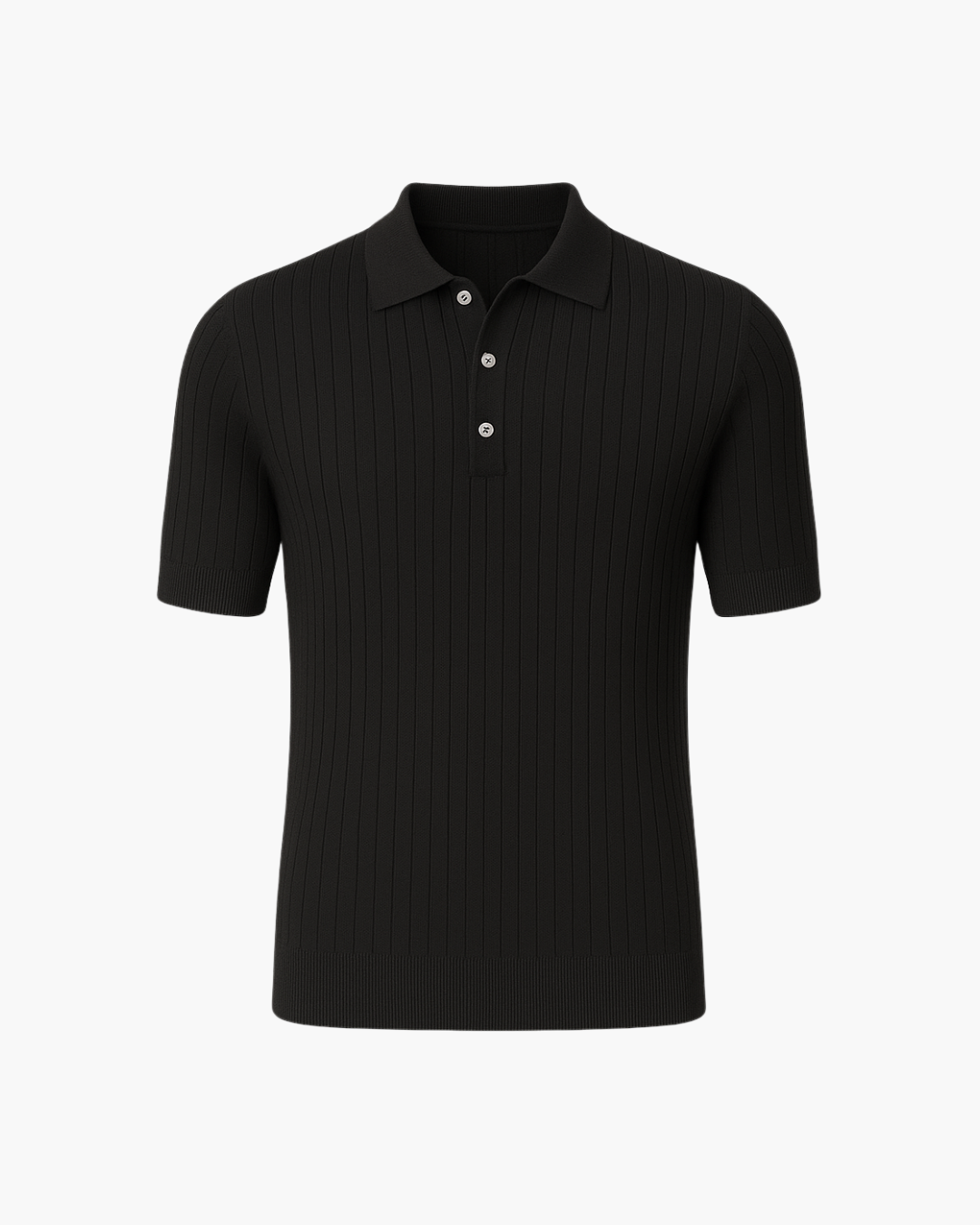Donte - Short Sleeve Knitted Polo Shirt