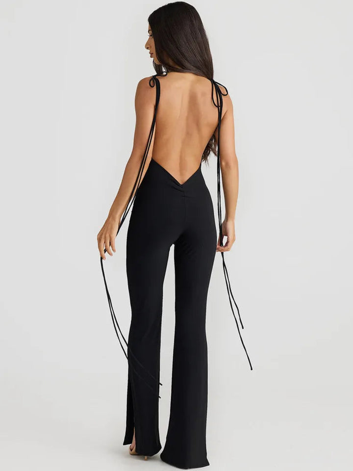 Tamina - Backless and Sleeveless Jumpsuit