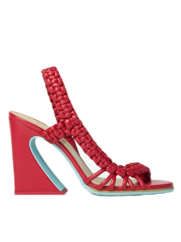 Sanna - Braided Heel Sandal
