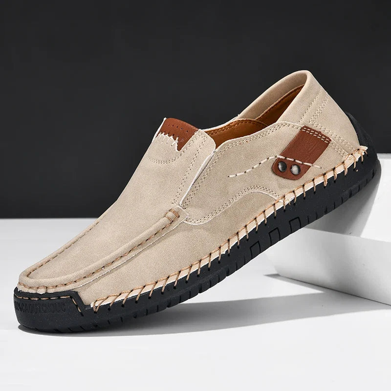 Altiyan - Slip On Shoes with Contrast Panels